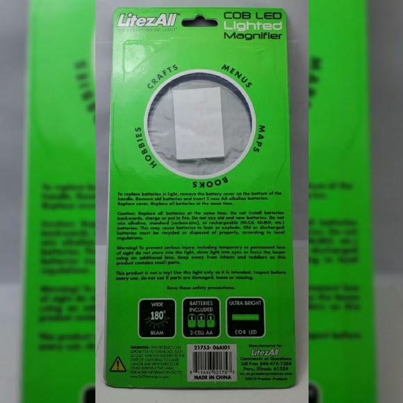 LitezALL COB LED LIGHTED MAGNIFIER - Picture 3 of 3